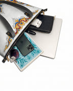 "IXTAC" Leather Tote Bag - detail | Paleta Bags