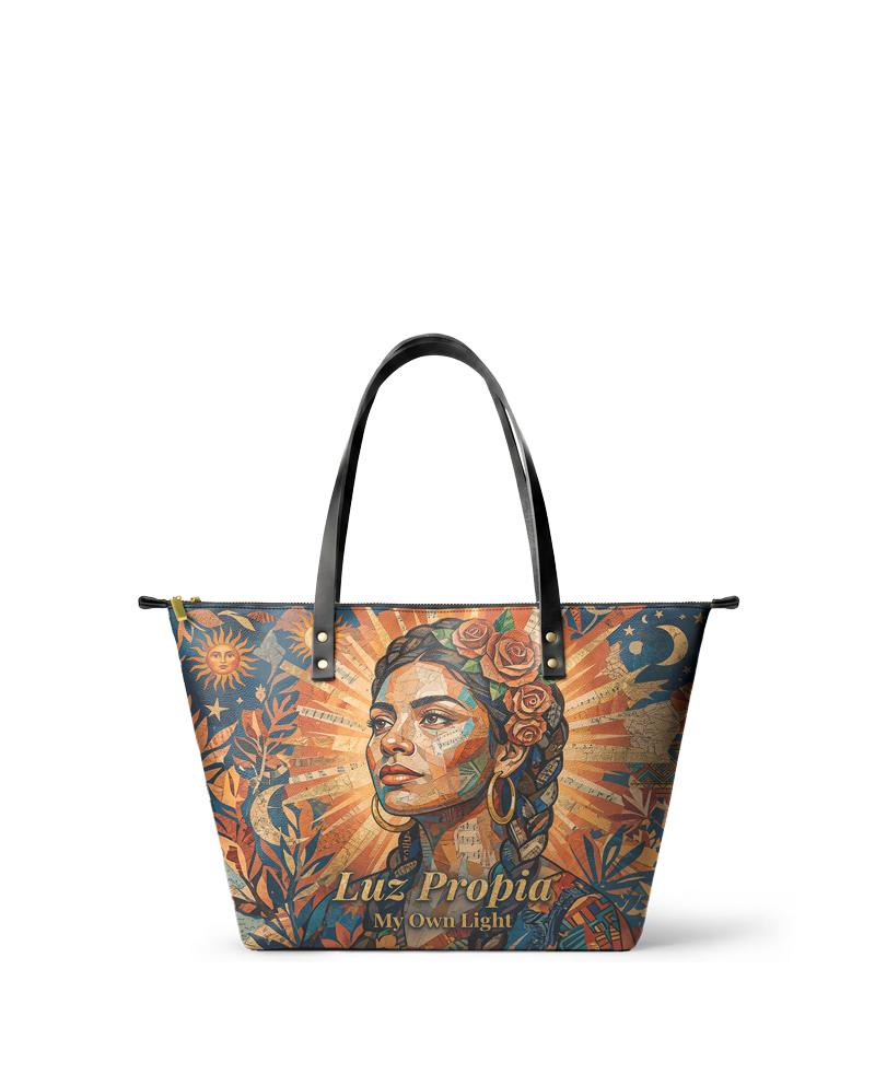 "Luz Propia" ver.2 Leather Tote Bag