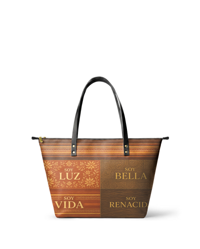 "LA LUMINOSA" ver.1 Leather Tote Bag