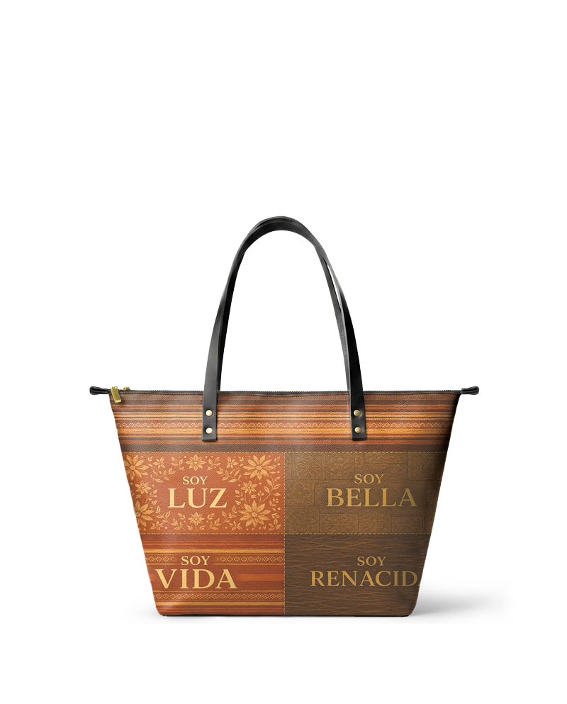 "LA LUMINOSA" ver.1 Leather Tote Bag