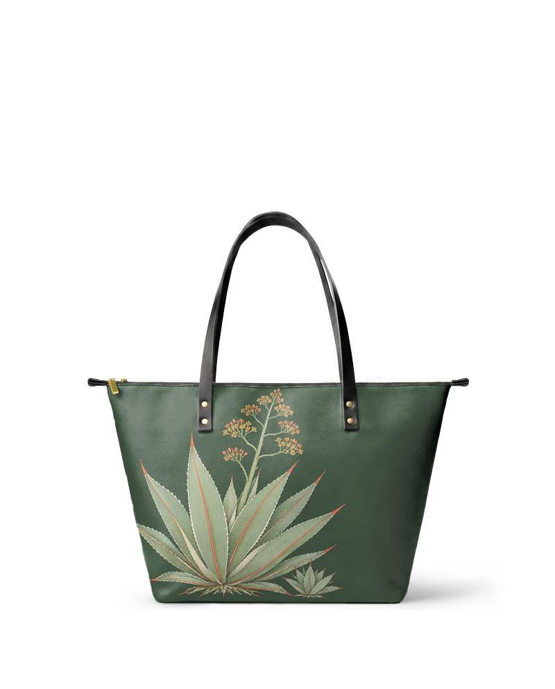 "MAGUEY" Leather Tote Bag