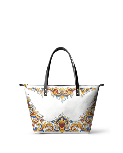 "IXTAC" Leather Tote Bag