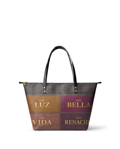 "LA LUMINOSA" ver.2 Leather Tote Bag
