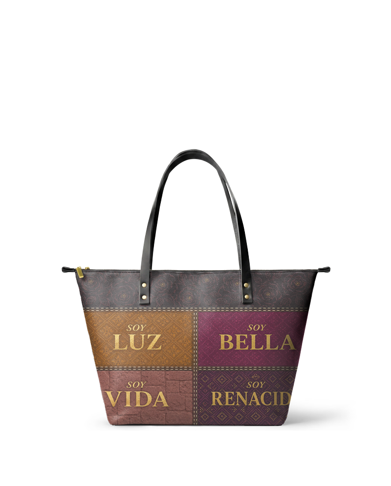"LA LUMINOSA" ver.2 Leather Tote Bag