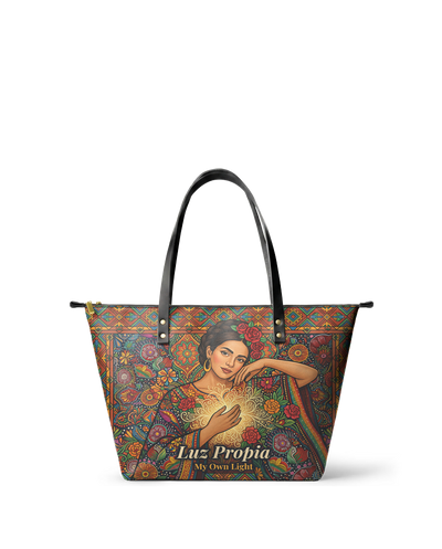 "Luz Propia" ver.3 Leather Tote Bag