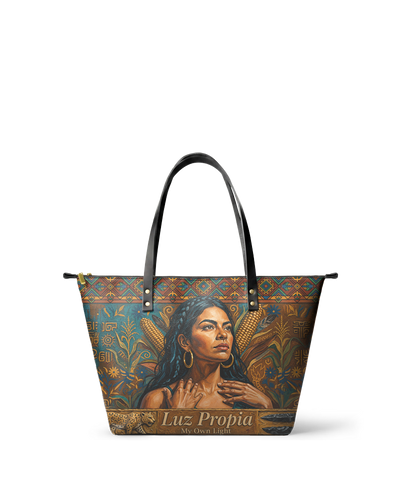 "Luz Propia" ver.4 Leather Tote Bag