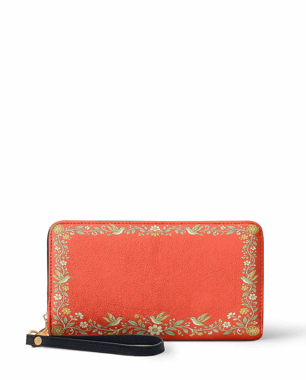 "HUITZILIN" Long Wallet - front view | Paleta Bags