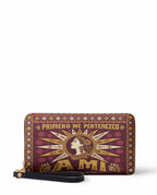 "Primero me pertenezco a mí" ver.5 Long Wallet - front view | Paleta Bags