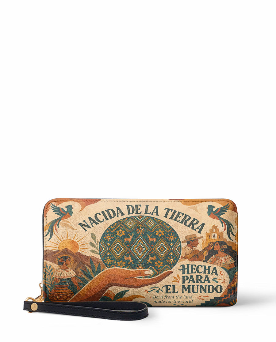 "Nacida de la tierra, hecha para el mundo" ver.1 Long Wallet