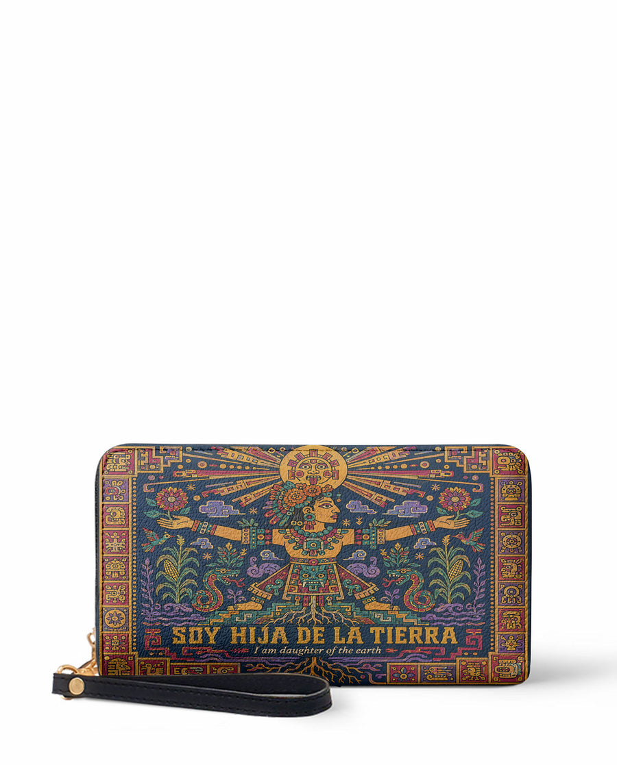 "Soy hija de la tierra" ver.2 Long Wallet