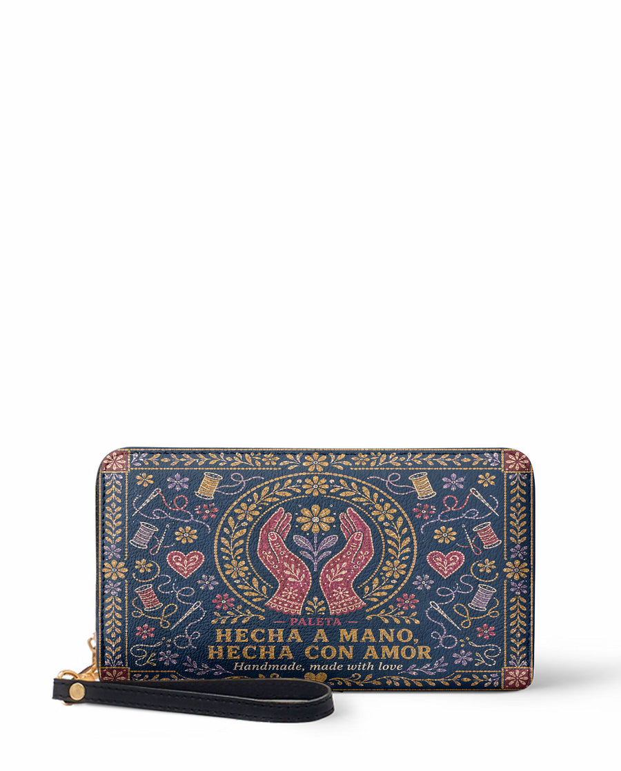 "Hecha a mano, hecha con amor" ver.4 Long Wallet