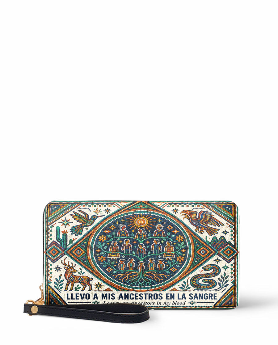"Llevo a mis ancestros en la sangre" ver.4 Long Wallet