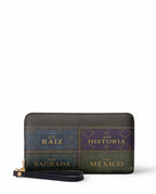 "LAS RAÍCES" ver.1 Long Wallet - front view | Paleta Bags