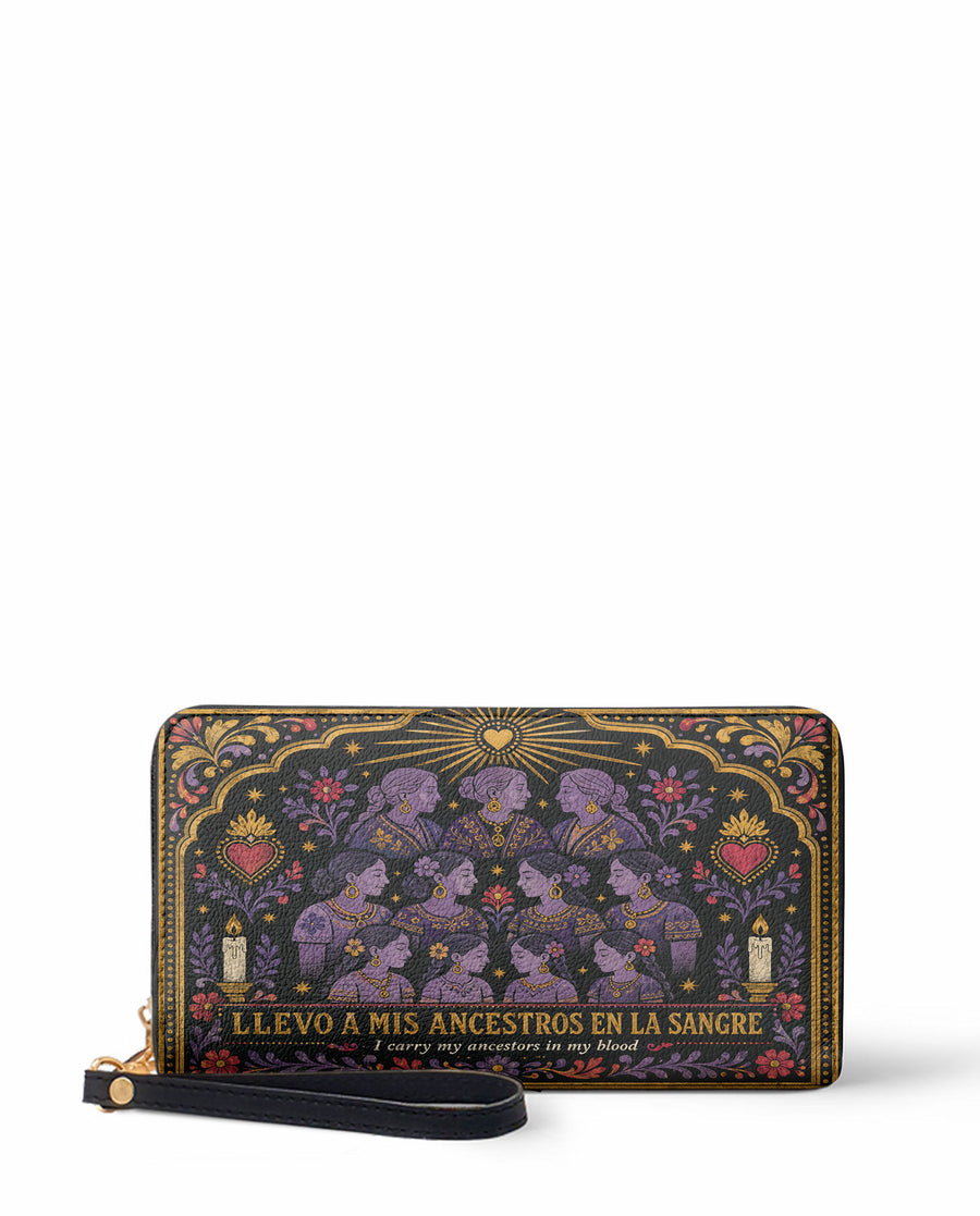 "Llevo a mis ancestros en la sangre" ver.3 Long Wallet