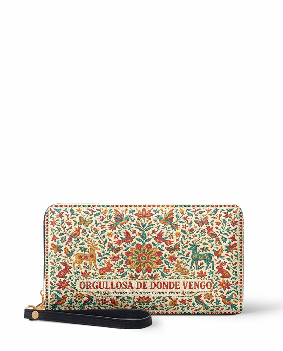 "Orgullosa de donde vengo" ver.2 Long Wallet