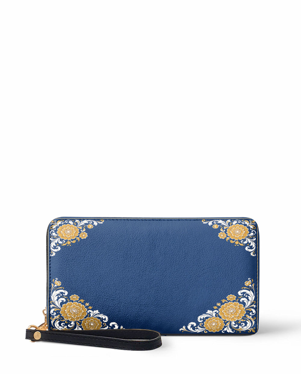 "CEMPASÚCHIL" Long Wallet - front view | Paleta Bags