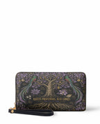 "Raíces profundas, alas libres" ver.2 Long Wallet - front view | Paleta Bags