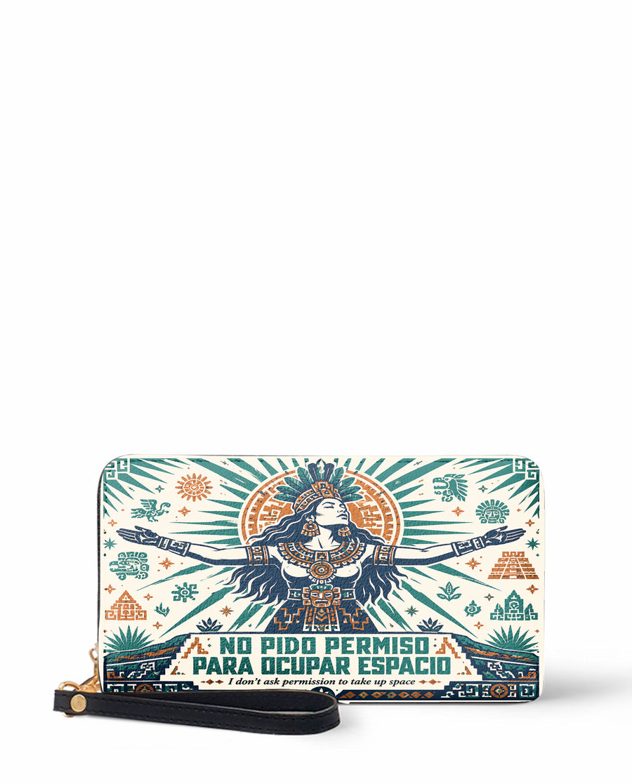 "No pido permiso para ocupar espacio" ver.4 Long Wallet