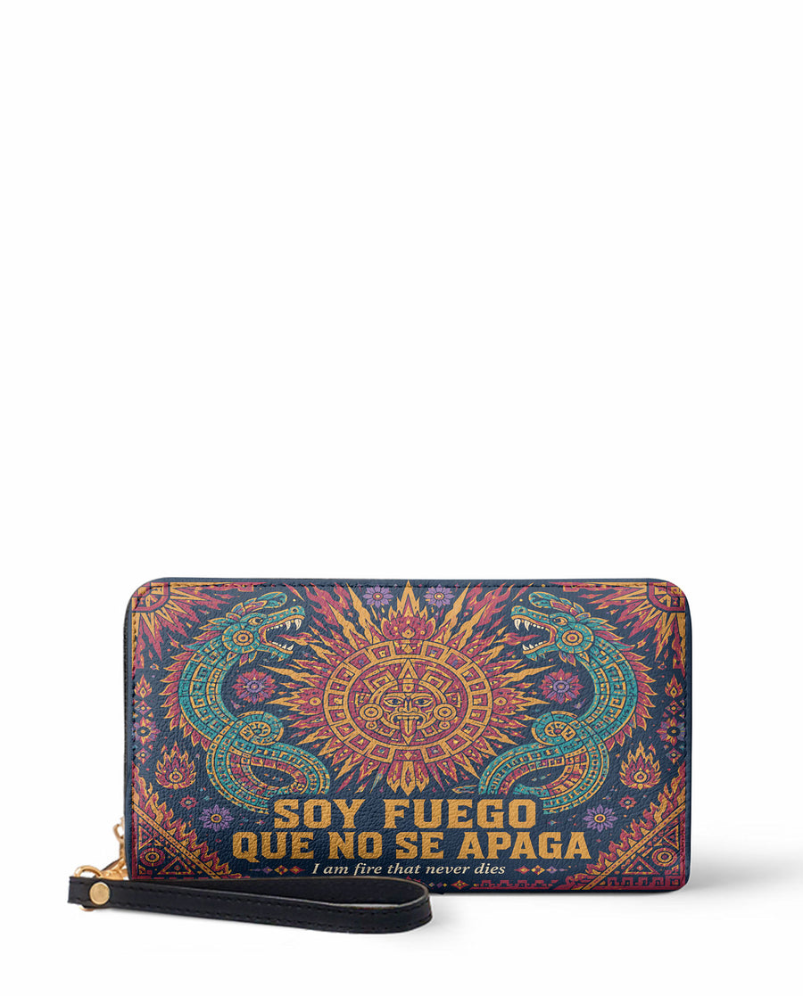 "Soy fuego que no se apaga" ver.3 Long Wallet