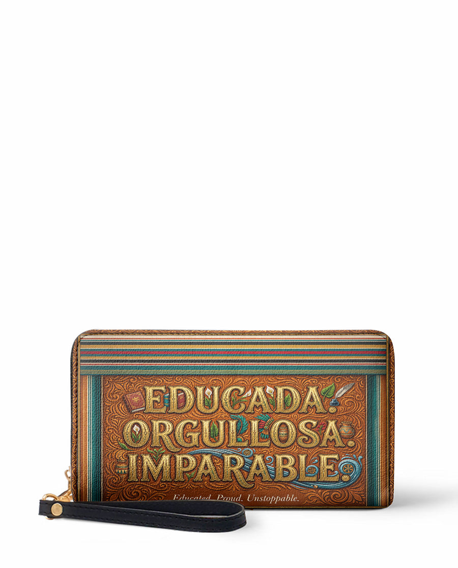 "Educada. Orgullosa. Imparable" ver.2 Long Wallet