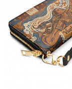 "Vuelo Alto" ver.3 Long Wallet - side view | Paleta Bags