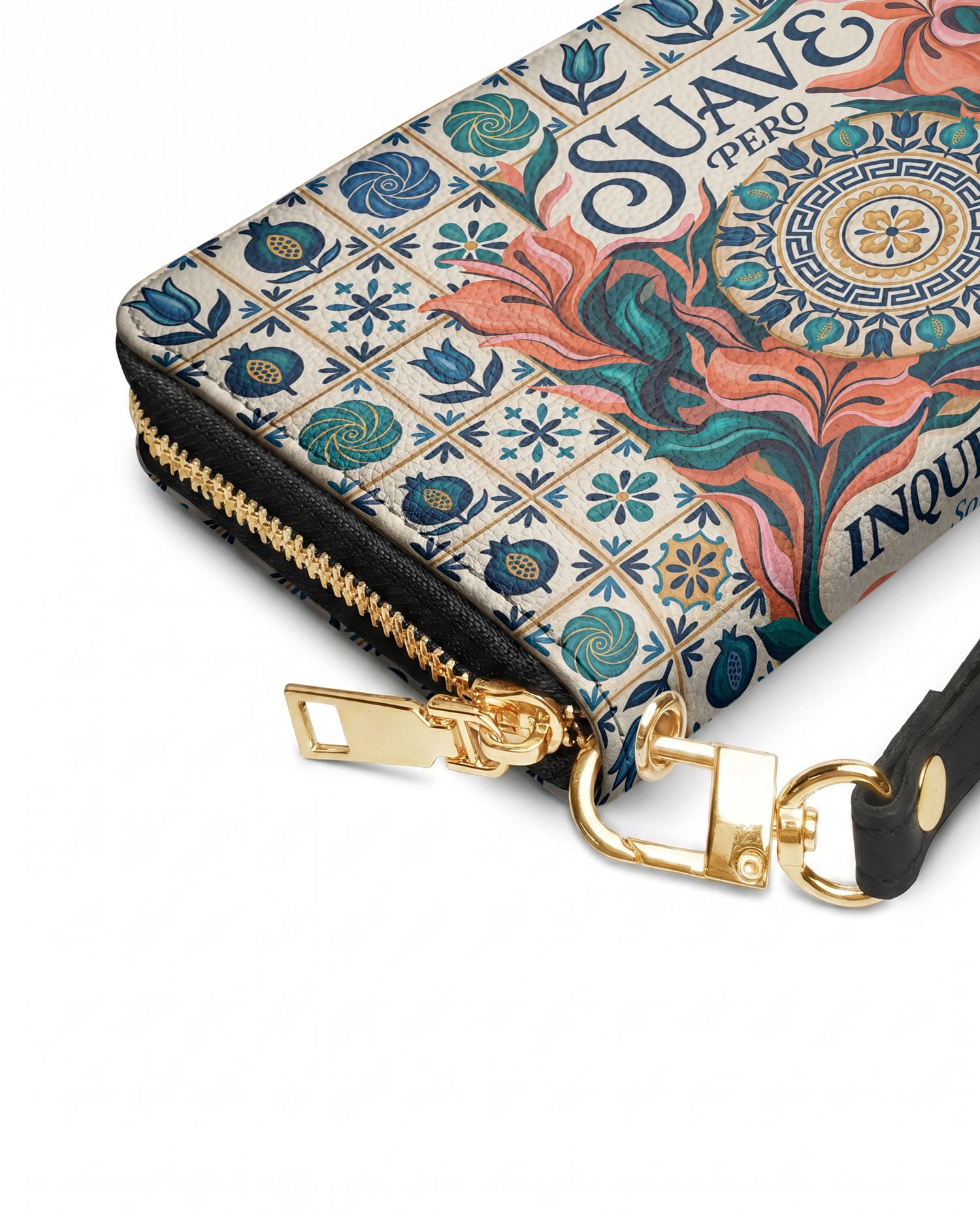 "Suave pero inquebrantable" ver.6 Long Wallet - side view | Paleta Bags