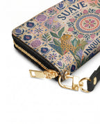 "Suave pero inquebrantable" ver.10 Long Wallet - side view | Paleta Bags
