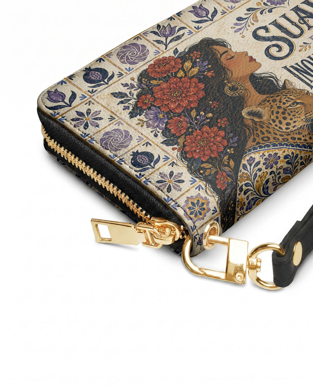 "Suave pero inquebrantable" ver.8 Long Wallet - side view | Paleta Bags