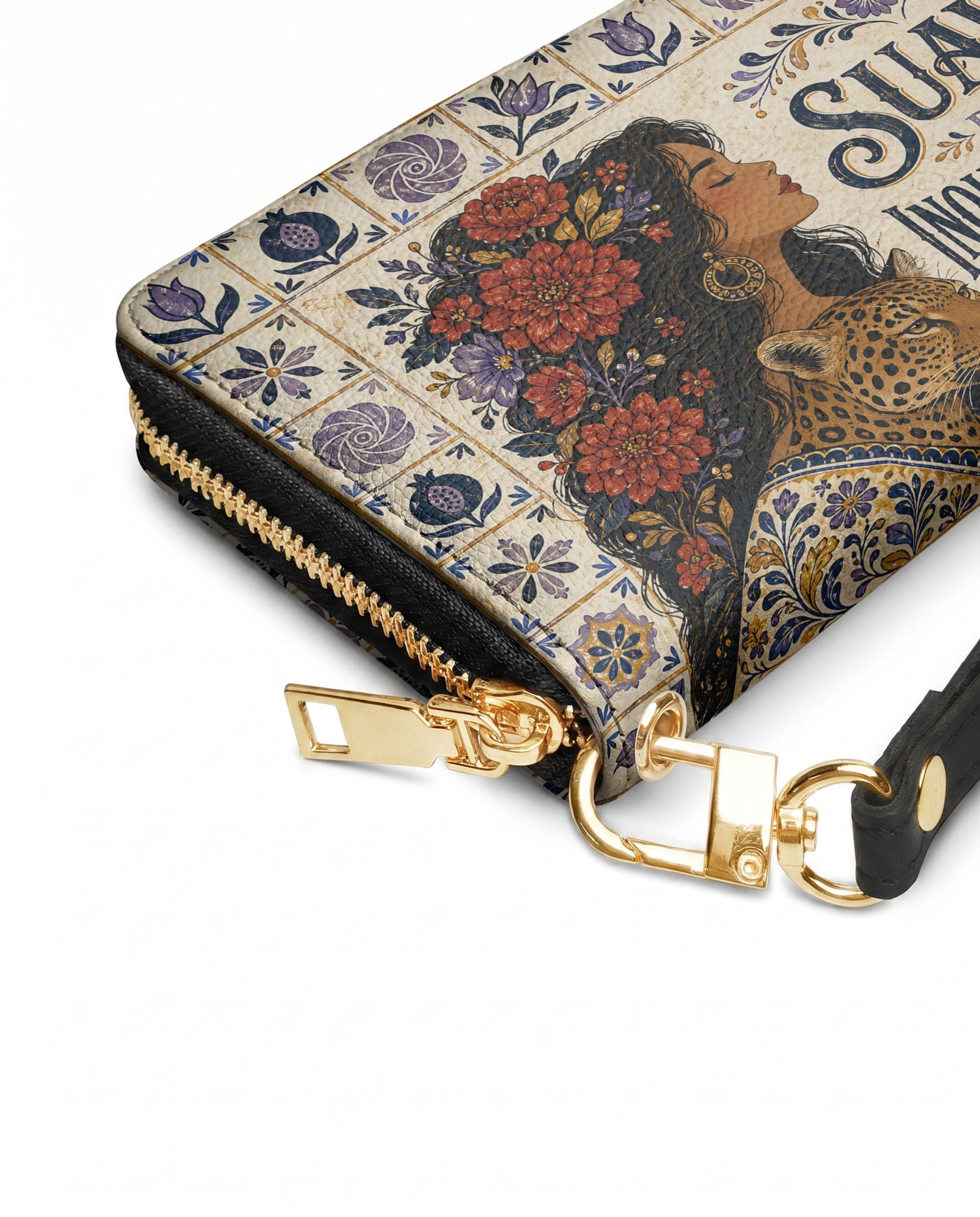 "Suave pero inquebrantable" ver.8 Long Wallet - side view | Paleta Bags
