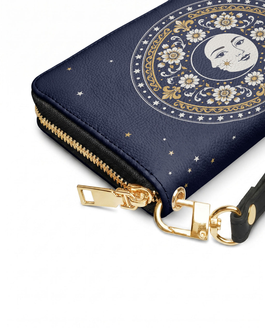 "METZTLI" Long Wallet - side view | Paleta Bags