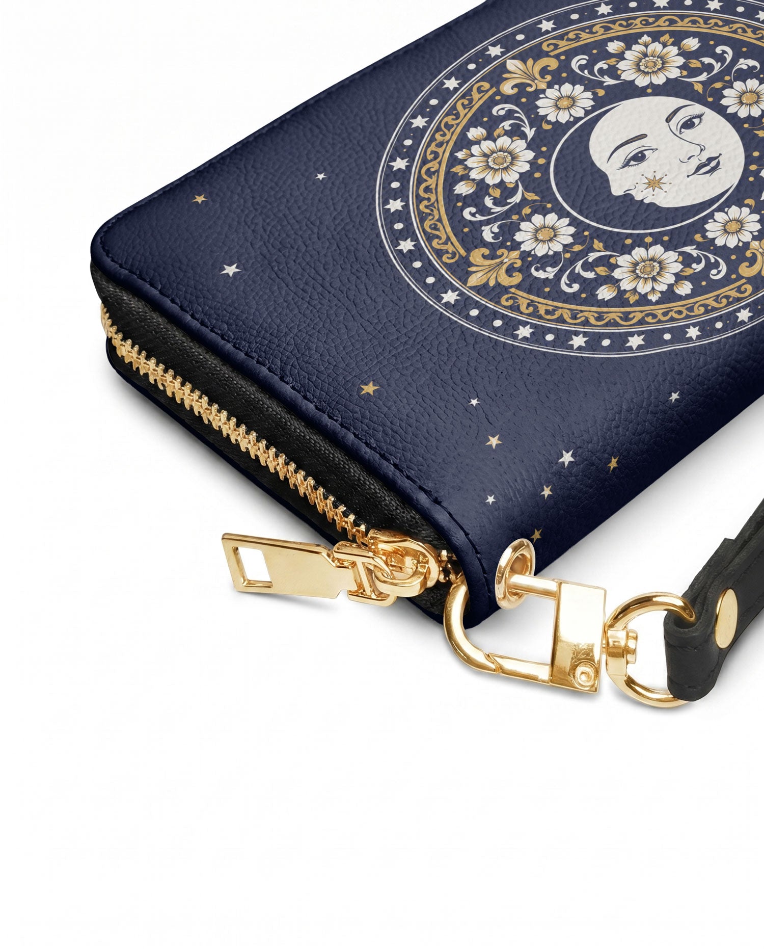 "METZTLI" Long Wallet - side view | Paleta Bags