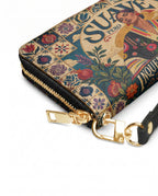 "Suave pero inquebrantable" ver.9 Long Wallet - side view | Paleta Bags