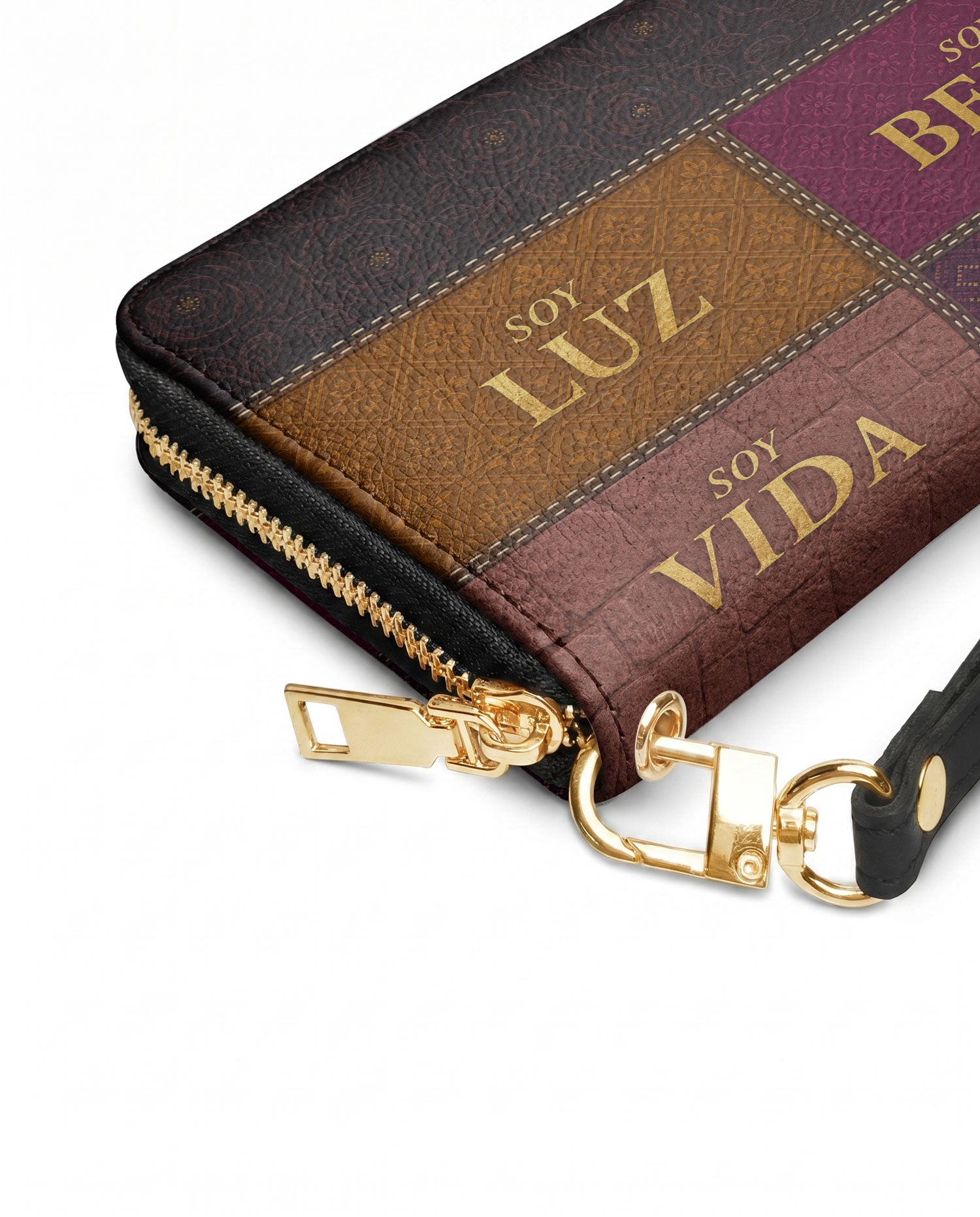"LA LUMINOSA" ver.2 Long Wallet - side view | Paleta Bags