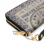 "Suave pero inquebrantable" ver.4 Long Wallet - side view | Paleta Bags