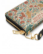 "Hecha a mano, hecha con amor" ver.1 Long Wallet - side view | Paleta Bags