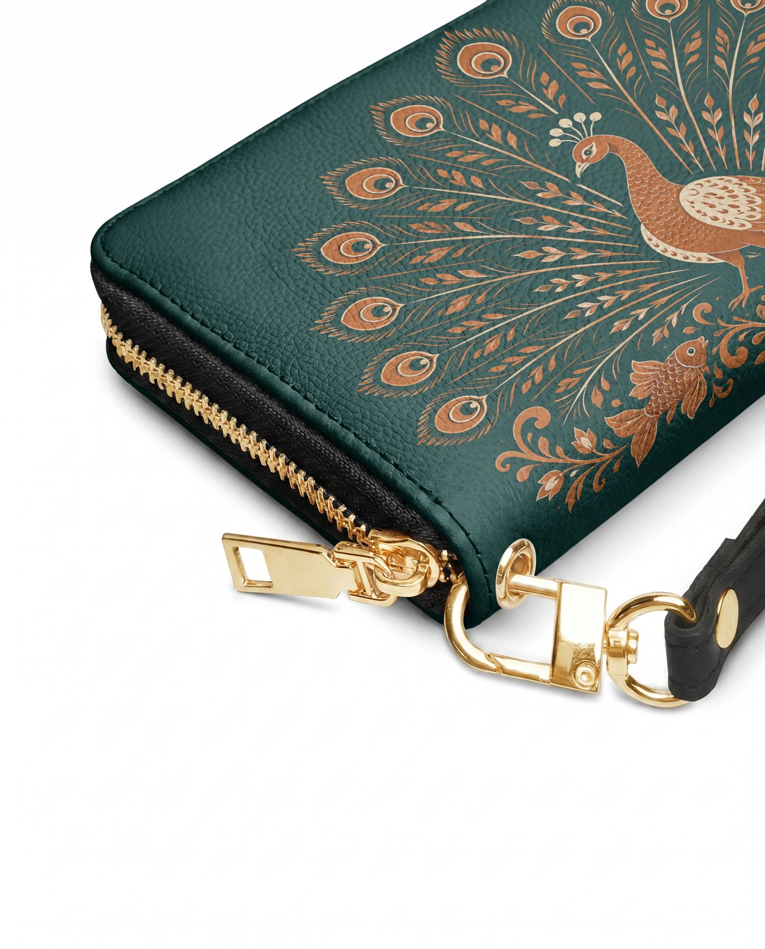 "PENACHO" Long Wallet - side view | Paleta Bags
