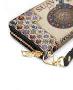 "Suave pero inquebrantable" ver.5 Long Wallet - side view | Paleta Bags