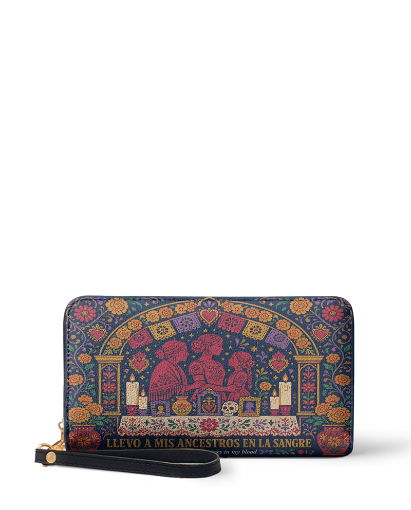"Llevo a mis ancestros en la sangre" ver.1 Long Wallet
