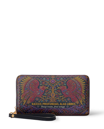 "Raíces profundas, alas libres" ver.1 Long Wallet