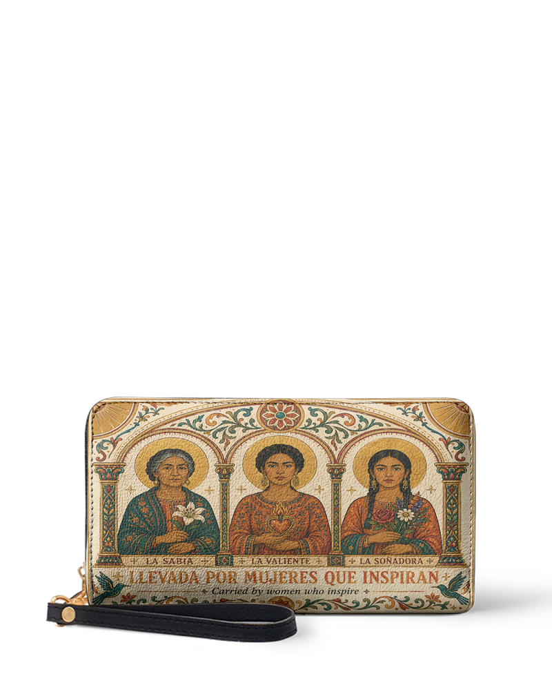 "Llevada por mujeres que inspiran" ver.1 Long Wallet