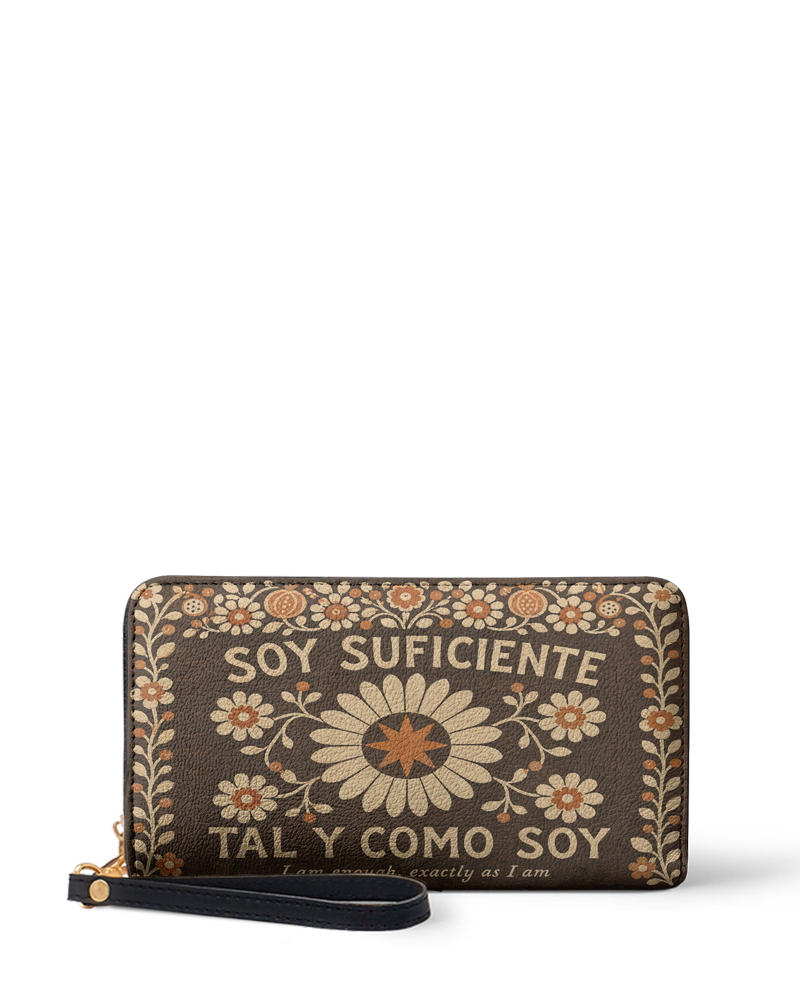 "Soy suficiente, tal y como soy" ver.6 Long Wallet