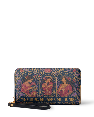 "Me cuido, me amo, me honro" ver.3 Long Wallet