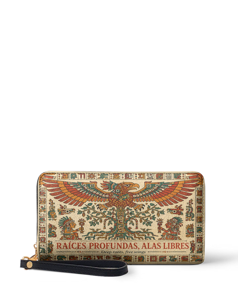 "Raíces profundas, alas libres" ver.3 Long Wallet