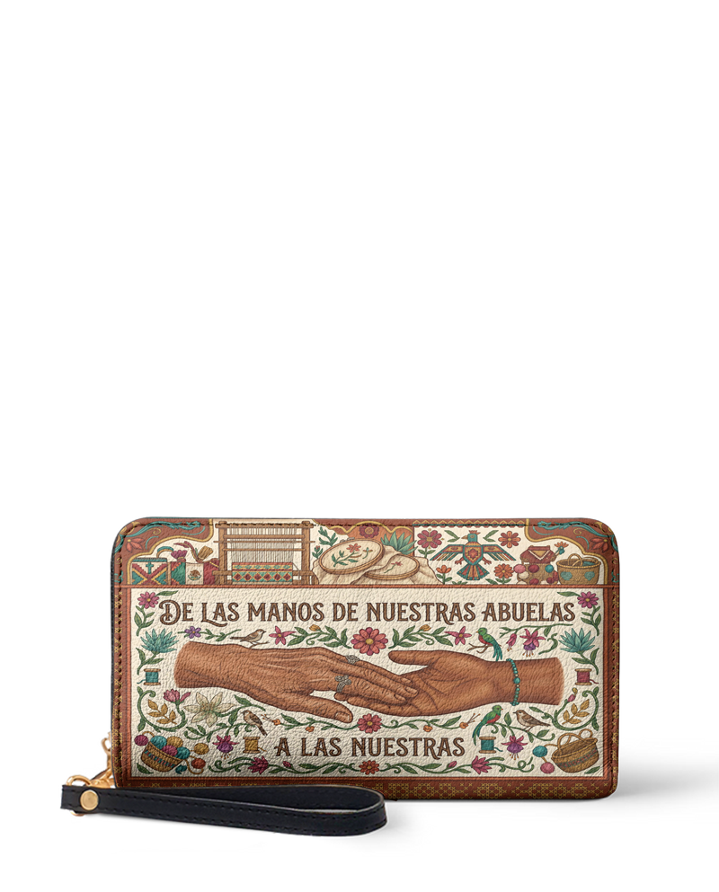 "De las manos de nuestras abuelas a las nuestras" ver.4 Long Wallet