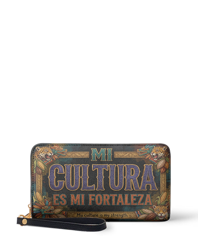 "Mi cultura es mi fortaleza" ver.3 Long Wallet
