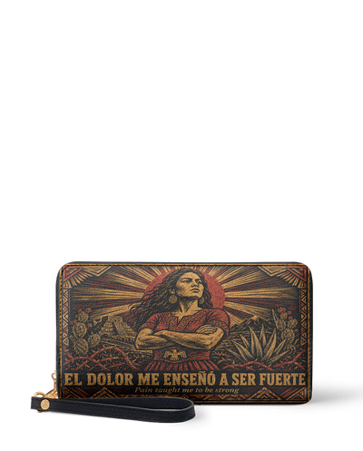 "El dolor me enseñó a ser fuerte" ver.2 Long Wallet