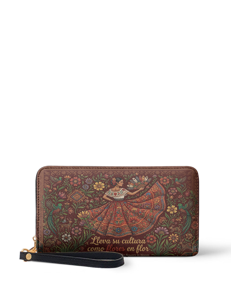"Nacida de la tierra, hecha para el mundo" ver.5 Long Wallet