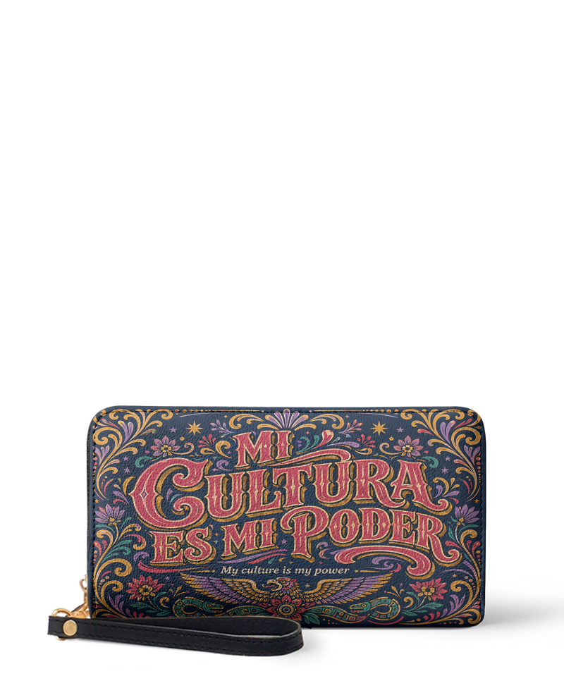 "Mi cultura es mi poder" ver.2 Long Wallet