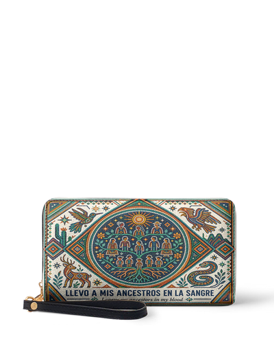 "Llevo a mis ancestros en la sangre" ver.4 Long Wallet