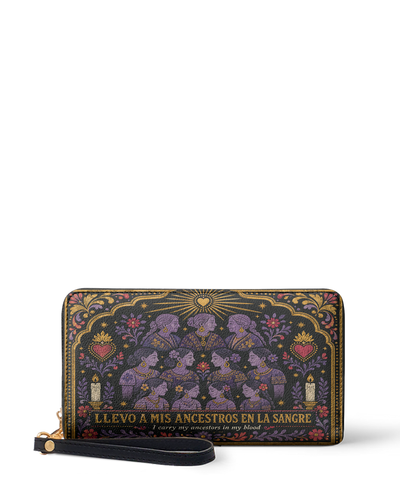 "Llevo a mis ancestros en la sangre" ver.3 Long Wallet
